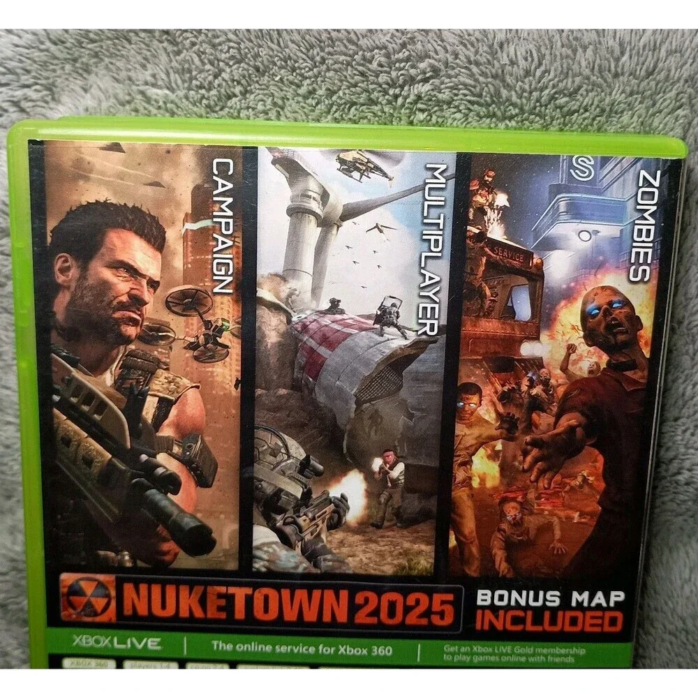 Call of Duty Black Ops II 2 Xbox 360 Complete In Box CIB Manual